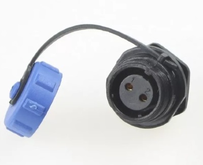 Разъем WEIPU SP13 (13A) 2 pin (IP68) розетка