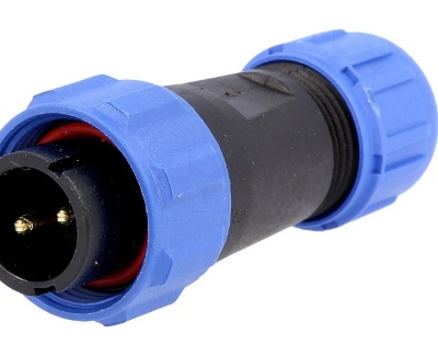 Разъем WEIPU SP13 (13A) 2 pin (IP68) вилка