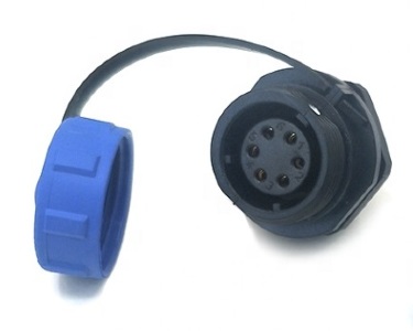 Разъем WEIPU SP13 (5A) 6 pin (IP68) розетка