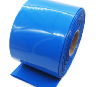 Термоусадочная трубка 60мм/Ø38мм (усадка до Ø20мм, 300V, синяя)