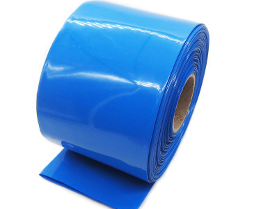 Термоусадочная трубка 223мм/Ø140мм (усадка до Ø70мм, 300V, синяя)