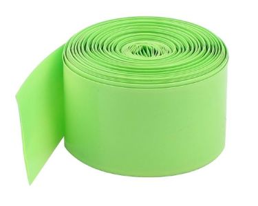 Термоусадочная трубка 43мм/Ø27мм (усадка до Ø13мм, 300V, салатовая)