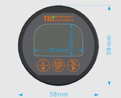 LCD ваттметр TR16H (80В 100A)