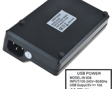 Зарядная станция WLX-838 USB2.0 (10xUSB, 60Вт)