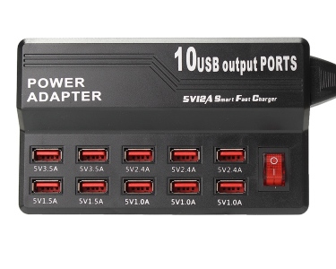 Зарядная станция WLX-838 USB2.0 (10xUSB, 60Вт)
