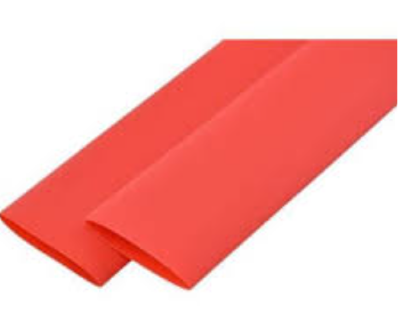Термоусадочная трубка Ø1.5мм (усадка до Ø0,75мм), красный