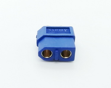 Разъем Amass XT60-F (розетка, 60А, синий)